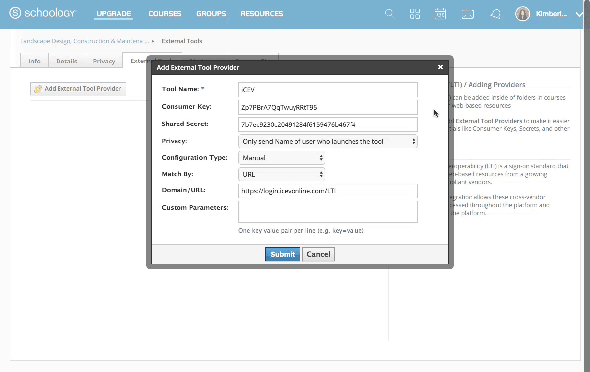 LMS And ICEV: How To Add ICEV As An External Tool In Schoology