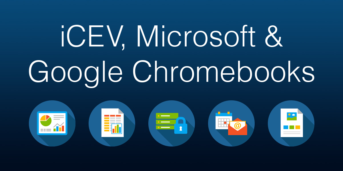Teaching iCEV's Microsoft lessons on a Google Chromebook 